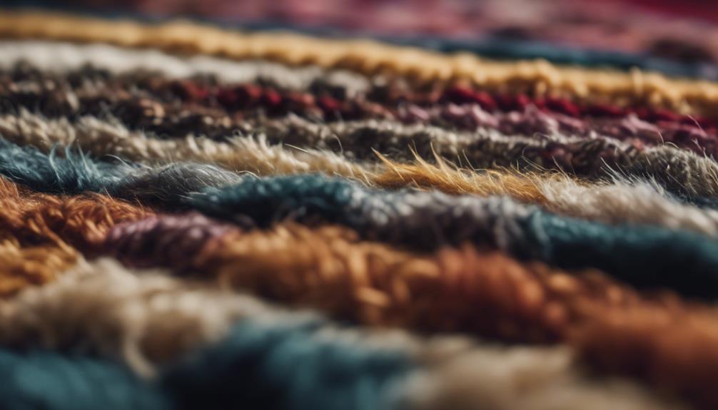 types of carpet fibers