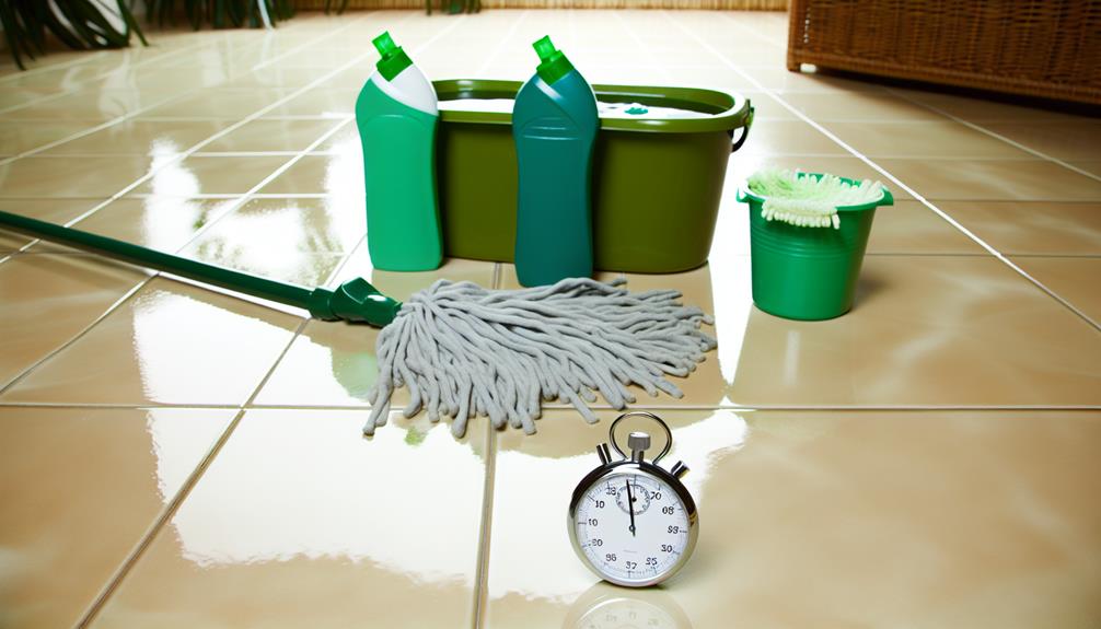 regular tile cleaning essential