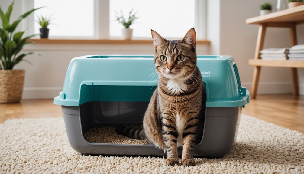 maintain litter box hygiene
