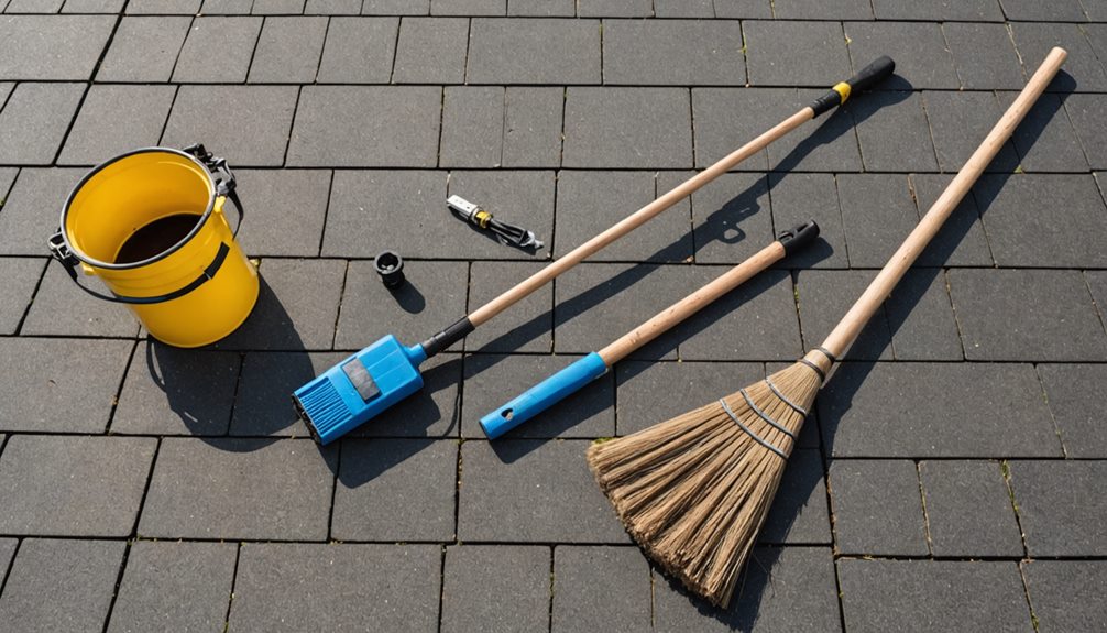 select appropriate cleaning supplies