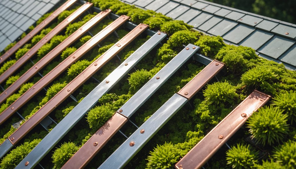 zinc or copper installation